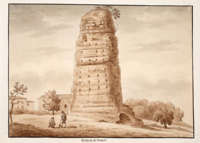 The Tomb of Pompey by Agostino Tofanelli